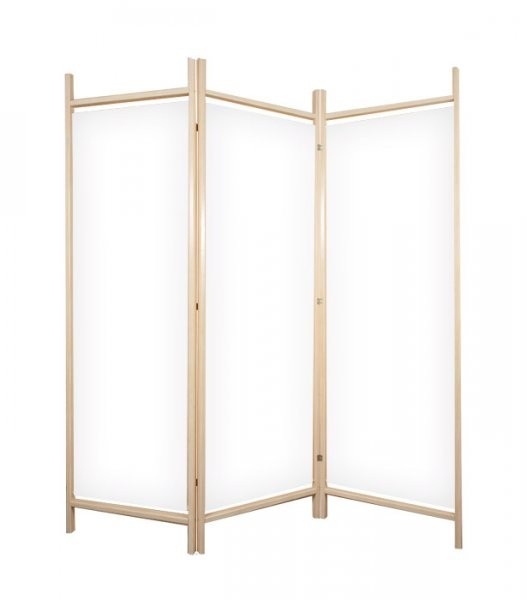 Parawan pokojowy biały